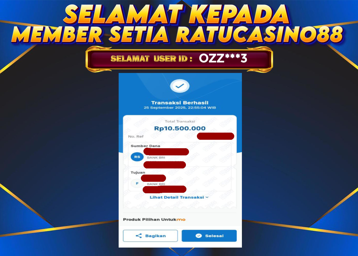 WITHDRAWAL MEMBER 70